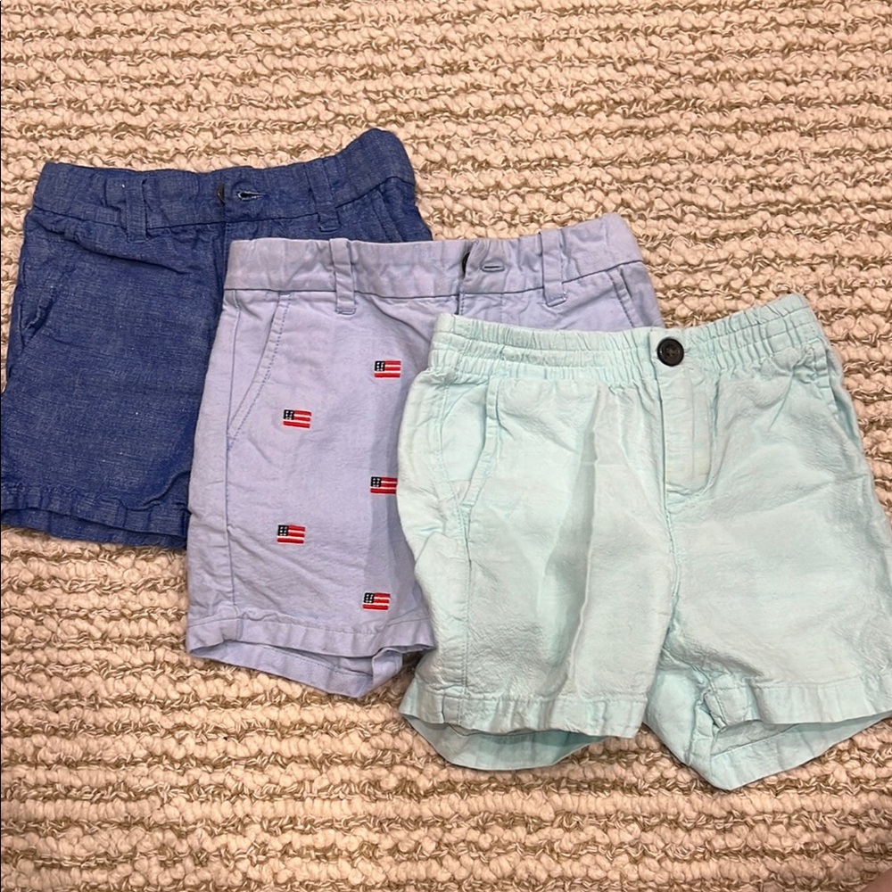 Janie and Jack Boy Shorts Set